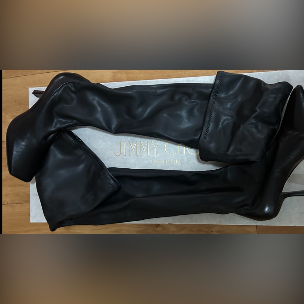 Jimmy Choo over the knee boots
